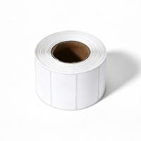 Étiquettes thermiques directes imperméables en rouleau, autocollantes, pour étiquettes de prix de supermarché et autocollants de bordereaux d'expédition