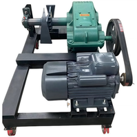 Fendeur de bois électrique haute puissance 4KW, équipement de machine de fendage du bois et des arbres, petit et pratique fendeur de bois