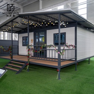 Neues Produkt: Schmetterlings-Containerhaus, vorgefertigte erweiterbare Container und schnell aufzubauende Containerhäuser zum Verkauf - Product Image 3