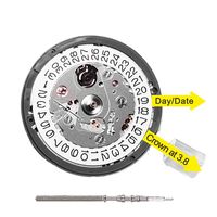 Movimento Automatico Meccanico Originale Giapponese Seiko NH35/NH35A con Corona a ore 3.8 o 3 e Data per Modifica Quadrante Orologio SKX007 - Riparazione per Orologiai