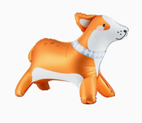 Ballons en aluminium 3D en forme d'animaux (ours et chien) pour la vente en gros – Décoration de fête pour anniversaire d'enfants et baby shower sur le thème de la ferme ou du zoo