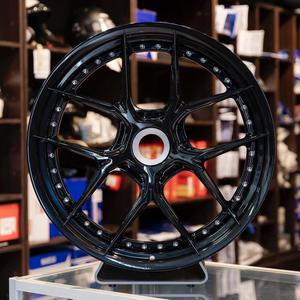 Rines de Carreras de Bronce Pulido Brillante Personalizados, Ruedas Forjadas para Porsche 911 992 Turbo S GT3 McLaren <span class=keywords><strong>720S</strong></span> 750S <span class=keywords><strong>Ferrari</strong></span> 488 - Product Image 4