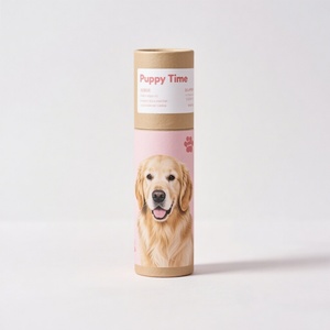 High-grade Biodegradable Food-grade Process Round Paper Tube Packaging for <b>Biscuits</b> Candies Chocolate Premium Choice - Product Image 3