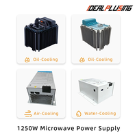 Alimentation micro-ondes 1250W à faible ondulation et haute stabilité pour équipements de plasma industriel et d'essai en laboratoire