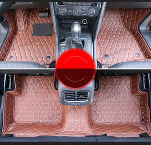 Tapis de sol de voiture en cuir pour Volkswagen <span class=keywords><strong>Tiguan</strong></span> 2007-2020 2019 <span class=keywords><strong>2018</strong></span> 2017 2016 2015 2013 2009 2008 MK2 <span class=keywords><strong>vw</strong></span> Tapis 2021 2022 2023 2024 - Product Image 4