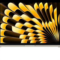 MacBook Air M3 2024, tout nouveau, 15 pouces, écran OLED 120 Hz, 2,53 GHz, série professionnelle, ordinateur portable en aluminium, clavier anglais, SSD sans fil