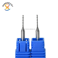 Fraise de précision Warrior's Bit à 2 dents en carbure de tungstène pour routeur CNC, diamètre de tige 3,175 mm, OEM/ODM pour fraisage et gravure de circuits imprimés