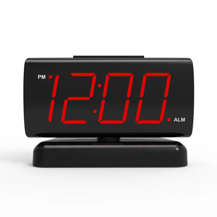 Great Gifts Display The Time With Rotating Base Digital Alarm office creative desk clock