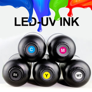 Alta Qualidade 1000ML Etiqueta Brilhante Cristal Etiqueta <span class=keywords><strong>UV</strong></span> DTF Tinta para EPSON XP600 I3200 L180 DX5 DX7 TX800 RICOH G5 G6 Cabeça de Impressão - Product Image 5