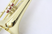 B Flat Gold Lacquer Brass Wholesale Student Level Trombone With Case