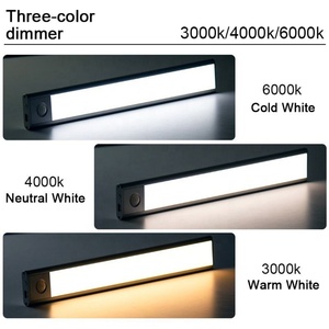 Lampe LED magnétique rechargeable pour placard, avec détecteur de mouvement USB automatique, Homelife - Product Image 1