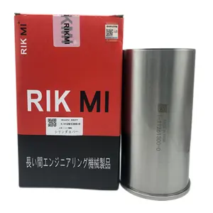 Rikmi High Quality engine cylinder liner kit for Isuzu 6SD1 engine excavator repair kit Engine assembly parts 1-11261300-0