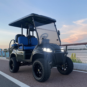 2024 nuovo modello 72V TOP GOLF EV golf cart motorizzato 4 posti ESP cart - Product Image 4