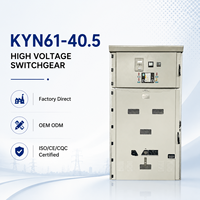 Tableau de distribution intérieur métallique amovible KYN61-40.5 de 40,5 kV pour usage industriel (OEM/ODM)
