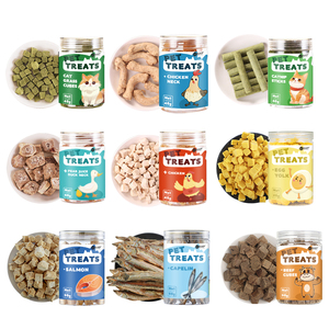 OEM ODM 40 גרם 45 גרם 50 גרם 60 גרם 12 טעמים חטיפי בשר טהור מיובשים בהקפאה, עשירים בחלבון, לאימון זוחלים, תומכים בבריאות מערכת העיכול, לכל סוגי הזוחלים - Product Image 1