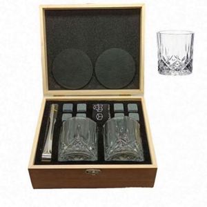 Meilleures ventes : Coffret cadeau de pierres à whisky et à vin créatives et thématiques, personnalisées par sérigraphie - Product Image 4