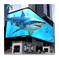 Pantalla LED de Exterior con Diseño Innovador a Prueba de Agua para Publicidad, Valla Publicitaria con Formato 3D y Reproducción Virtual