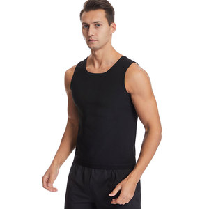 Hombres Polímero Sudor Sauna Shaper Chaleco <span class=keywords><strong>Body</strong></span> Shaper Cintura Entrenador Adelgazante Chaleco Compresión Fajas Corsé <span class=keywords><strong>Reductor</strong></span> De Abdomen - Product Image 5