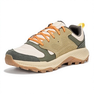 Chaussures de marche pour hommes AHMED ABDI YD026 ultra-légères en maille synthétique à lacets, broderie, grande taille, tendance mode, absorption des chocs - Product Image 3