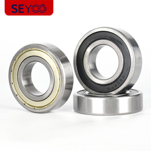 ลูกปืนเม็ดกลมร่องลึก SeYoo รุ่น 6206-2RS ขนาด 30x62x16 มม. ผลิตจากเหล็กโครเมียม ความแม่นยำระดับ P0 สำหรับเครื่องจักรกลการเกษตร - Product Image 1