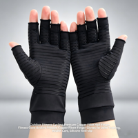 Gants de compression en spandex tendance pour femmes et hommes - Idéaux pour l'entraînement en salle de sport, soulagement des douleurs au poignet, soutien de l'arthrite, musculation et levée de poids