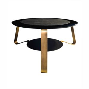 Finition personnalisée en acier Table basse blanche pure ronde moderne pour mariage hôtel vente en gros pour événement et fête - Product Image 4