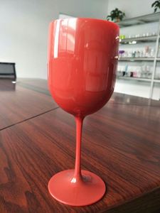 Copas de Vino de Plástico PP Personalizadas, Irrompibles, Color Rojo Champán, 480 ml, 16 oz, Populares - Product Image 4