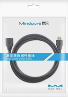 Cable de Extensión HDMI 2.0 Mindpure 4K Macho a Hembra, Extensor HDMI de Alta Velocidad de 18 Gbps para PS5, Switch, TV Stick de Pared