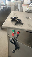 Nieuwe roestvrijstalen handmatige kleine plantain-schiller en -snijmachine met hoge productiviteit en 99% schilpercentage