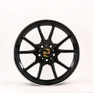 Jantes en alliage d'aluminium BLD, après-vente, noires, 16, <span class=keywords><strong>17</strong></span>, 18, 19 <span class=keywords><strong>pouces</strong></span>, 5x100, 5x114.3, 5x112, jantes en alliage, ET 35MM - Product Image 3