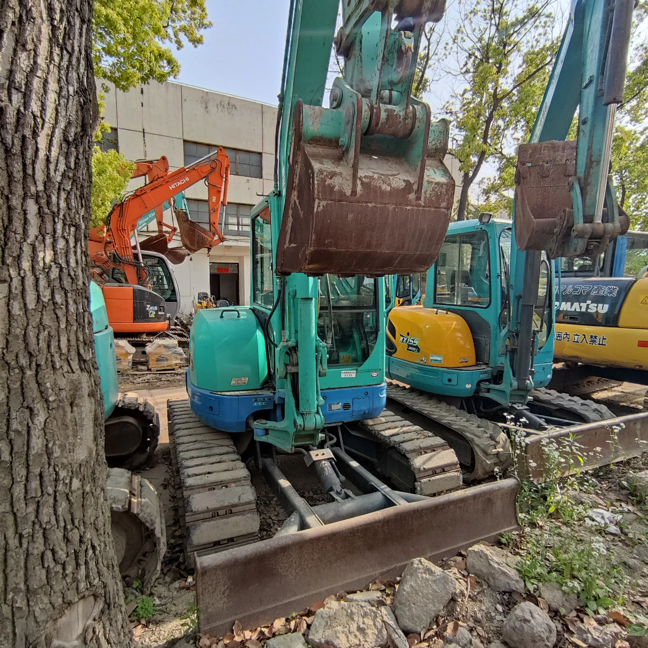 Gebruikt Kubota U40 4 Ton Crawler Graafmachine In Voorraad Voor Verkoop Grote Staat