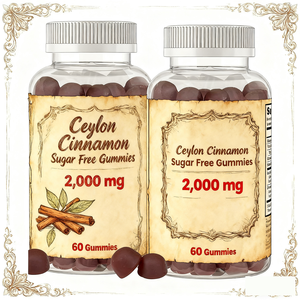 OEM Zuckerfreie Ceylon Cinnamon Gummies Chrom & Natrium citrat Noo tropics Healthcare Supplement mit Vitamin - Product Image 1