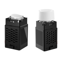 Interrupteur rotatif à bouton-poussoir LED avec télécommande, homologué ELMAK SAA, garantie 3 ans (norme australienne, usage résidentiel)