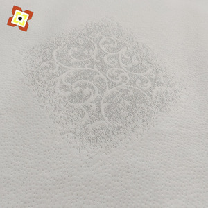 100% poliéster alambre de plata antibacteriano antialérgico capa de aire colchón tela Tricot látex transpirable almohada de maternidad - Product Image 4