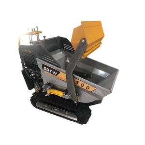 Mini benne à succion <span class=keywords><strong>TD500</strong></span>, capacité de 500kg, pour transmission hydraulique, double vitesse, sur piste - Product Image 5