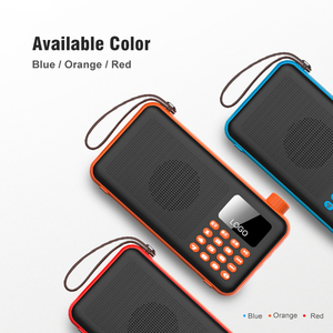 Loa Bluetooth Di Động Pin S155 5W 800MAh Với Màn Hình LCD Kỹ Thuật Số Hỗ Trợ TWS Đài FM Thẻ TF Phát Tệp MP3 - Product Image 6