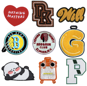 カスタム刺繍パッチ、シェニールスパンコール、アイロン接着、ベルクロキーホルダー、縫製、レーザーロゴバッジ、帽子、バッグ、衣類用アップリケ - Product Image 6