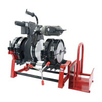 Máquina de Soldadura por Fusión a Tope Hidráulica de 90-315 mm, Equipo de Unión de Tuberías de HDPE, Modelo 315, 220 V, 50/60 Hz, 5.35 kW, Uso Industrial, CE