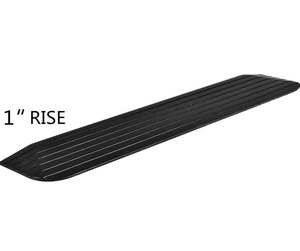 <span class=keywords><strong>Rampe</strong></span> de porte de seuil de fauteuil roulant en caoutchouc solide durable de 1 ''avec bords d'aile ralentisseurs fonctionnels - Product Image 4