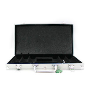 500 قطعة رقائق كازينو بالجملة 2 أوراق لعب <span class=keywords><strong>5</strong></span> أوراق ألومنيوم علبة معدنية نحلة ABS لرقاقات البوكر - Product Image 3