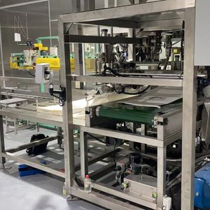 מכונות אריזה אוטומטית לחלוטין שקיות אריזת שקיות להכנת גרגר שעורה פוליטene אבקת קקאו אורז קוורץ 25 ק "ג 50 ק" ג - Product Image 4