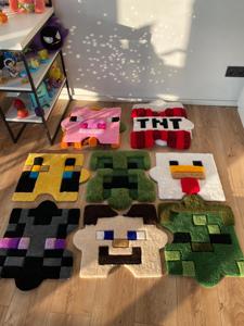 Tapis personnalisé découpé sur mesure, motif imprimé, pour décoration de chambre, tapis anime, tapis gamer, tapis de dessin animé, tapis <span class=keywords><strong>Minecraft</strong></span>, tapis anime - Product Image 6