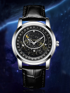 Reloj de Pulsera para Hombre, Diseño Europeo Americano, Ecológico, con Caja de Acrílico, Patrón de Dragón, Movimiento de Cuarzo, Resistente al Agua hasta 30 ATM - Product Image 2