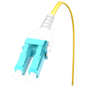Cavo Patch in Fibra Ottica da 1m (3ft) 2 Fibre LC PC Duplex a LC PC OM3 OM4 Duplex Monomodale (OS2) Riser (OFNR) 2.0mm con Buffer Stretto - Product Image 3