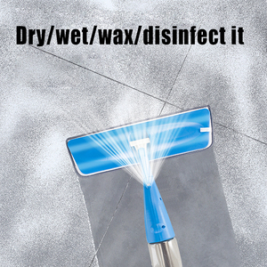 2023 Hot Seller with <strong>Red</strong> and Blue Spray Microfiber Cloth Spray <strong>Mop</strong> Eco-friendly with Water tank Spray <strong>Mop</strong> - Product Image 4