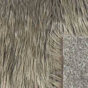 Sang Trọng Tùy Chỉnh Màu Sắc Dài Đống Faux Fur Vải Cho Bọc Đồ Nội Thất Thủ Công Mỹ Nghệ Thấp Moq Bán Buôn Nhà Sản Xuất - Product Image 5