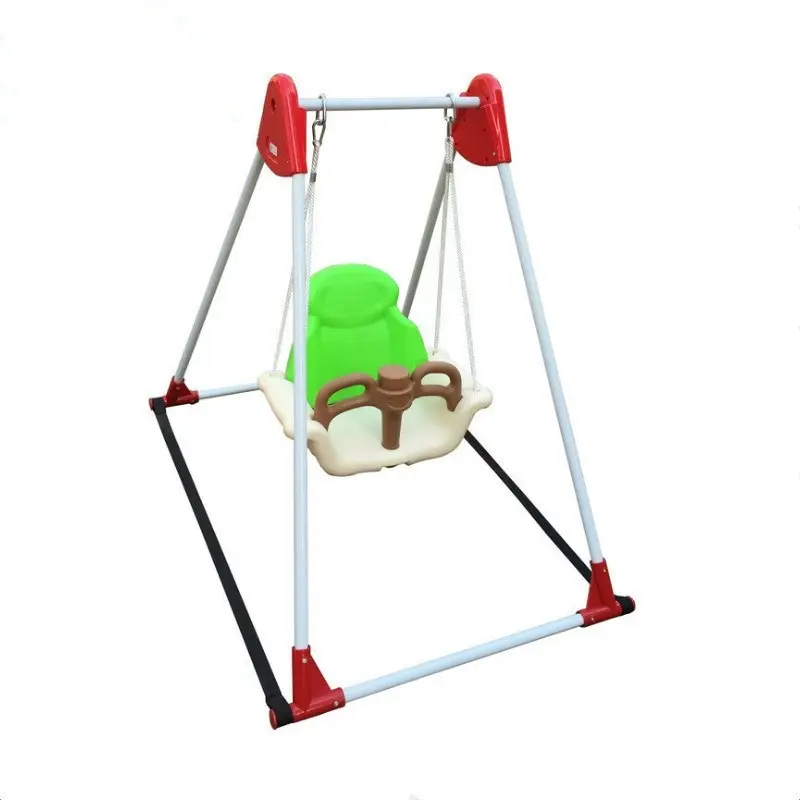 Cadeira de brinquedo para bebês, interior e exterior, rede giratória, berço, assento de bebê, cadeira giratória com iluminação musical