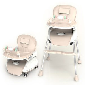 <span class=keywords><strong>Silla</strong></span> alta para bebés, sillas altas y elevadores de seguridad, plegables, multifuncionales, 3 en 1 - Product Image 3