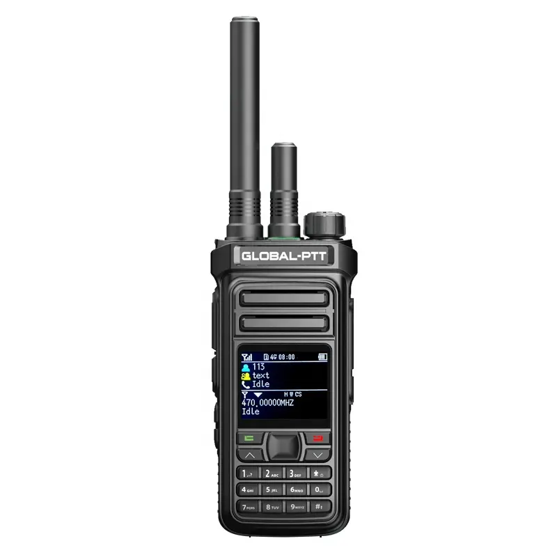 Портативная рация PTT POC UHF 4G Walkie Talkie Long Range Radio двухстороннее радио Телефон