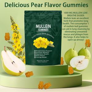 Bonbons Gélifiés Végétaliens Personnalisés au Logo Privé à Base de Molène pour Renforcer l'Immunité et la Santé Respiratoire - Product Image 2